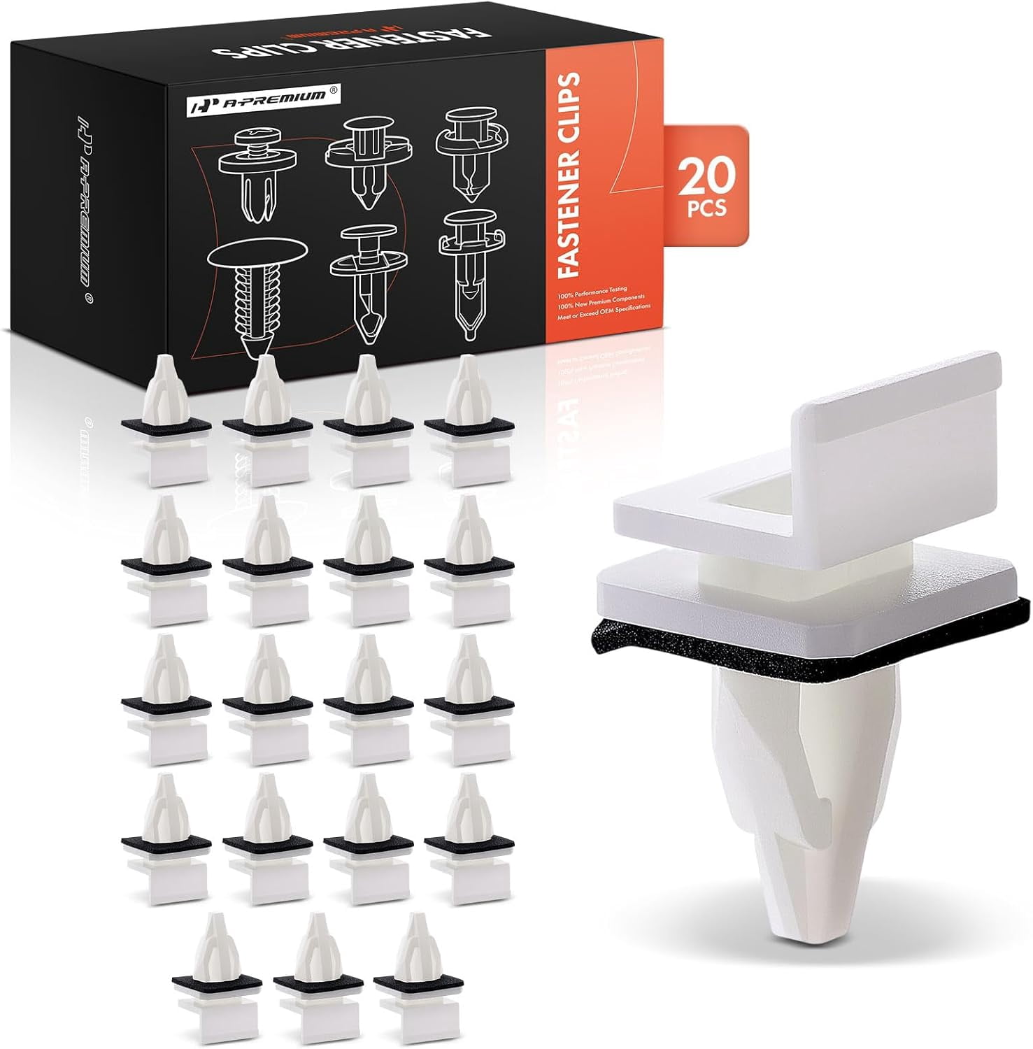 A-Premium 20 PCS Retainer Clip Fasteners Compatible with Honda CR-V ...