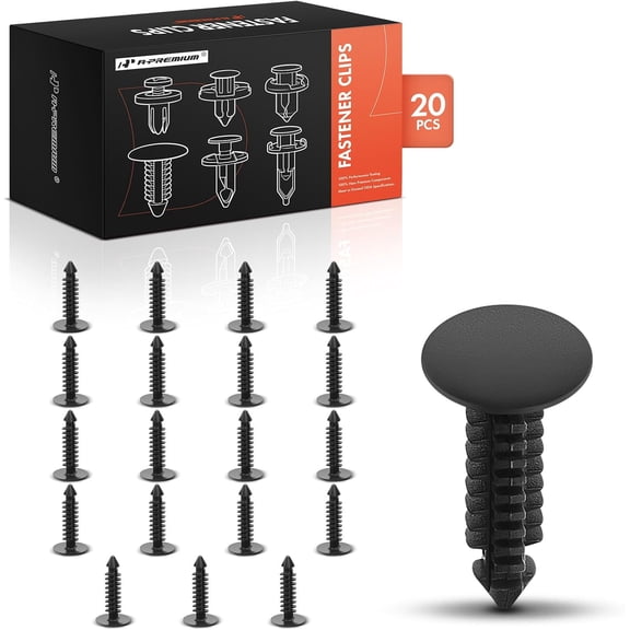 A-Premium 20 PCS Retainer Clip Fasteners Compatible with Ford Taurus 1986-2024, Sable 1994-2024 & Mercury Sable 1986-2024