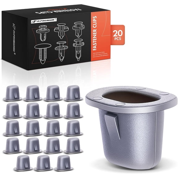 A-Premium 20 PCS Wheel Well Opening & Grommet Retainer Clips Compatible with Nissan Rogue 2014-2020, Armada 2017-2024, Juke 2011-2017