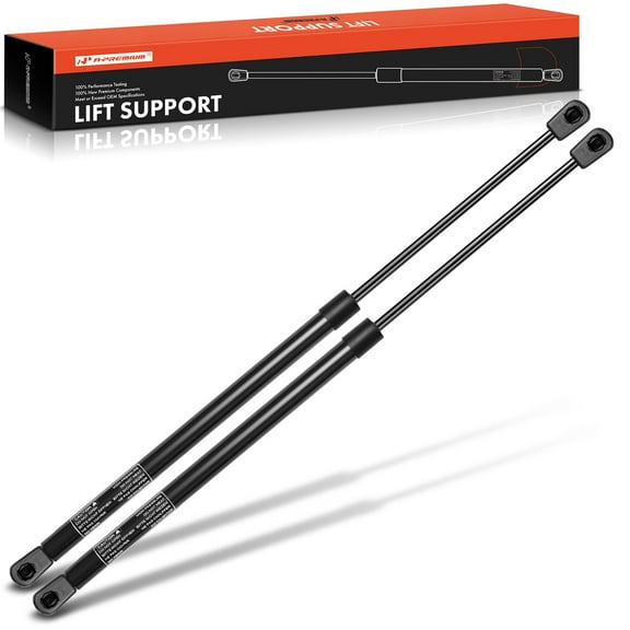 A-Premium 20 inch 20lb Universal Lift Supports Gas Spring Shock Struts Replacement for Toolbox Cabinets Sliding Window Storage Bed Bench Lids Basement Door 2-PC Set