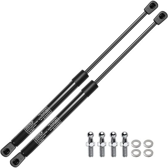 A-Premium 20 inch 90lb Universal Lift Supports Gas Spring Shock Struts Replacement for Toolbox Cabinets Sliding Window Storage Bed Bench Lids Basement Door 2-PC Set
