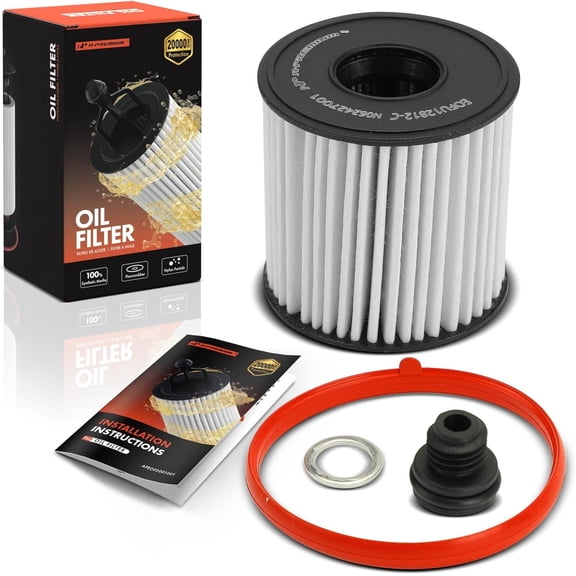 A-Premium 20K Miles Upgrated Protection Oil Filter Compatible with Hyundai & Kia Models - Elantra 2021-2024, Sonata 2020-2024, Kona 2022-2024, K4 2025