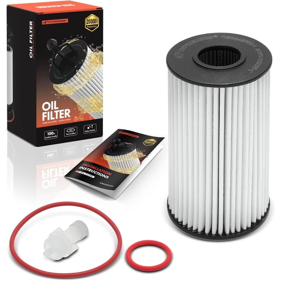 A-Premium 20K Miles Upgrated Protection Oil Filter Compatible with Toyota & Lexus Models - Tundra, IS F, Sequoia, RC F, Land Cruiser, LX570, LC500, GS F, IS500