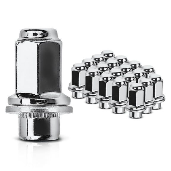 A-Premium 20PCS M12-1.5 Wheel Lug Nuts Compatible with Toyota Camry Corolla Tacoma Highlander Tundra Sienna 4Runner Lexus RX300 RX400h ES300