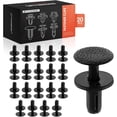 thumbnail image 1 of A-Premium 20PCS Nylon Fender Moulding Clips Push-Type Retainer Compatible with Honda CR-V CRV 2012-2022, Pilot 2016-2024, Passport 2019-2023 - for 6mm Hole, 1 of 9