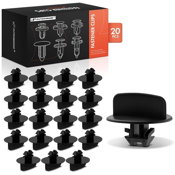 A-Premium 20PCS Nylon Front Bumper Lower Deflector Retainer Clips Compatible with Jeep Grand Cherokee 2005-2022