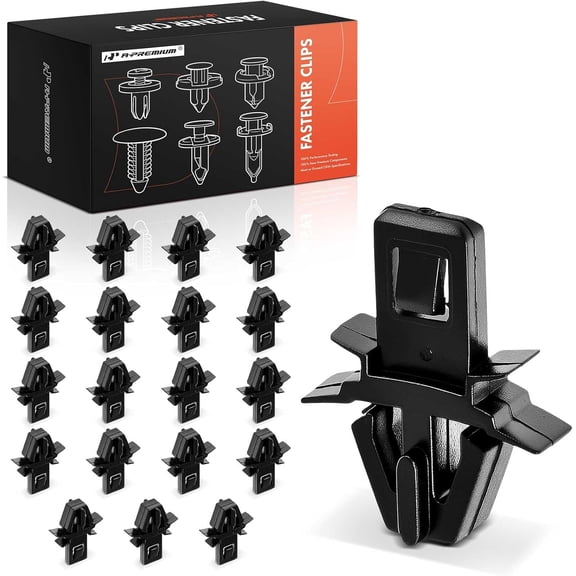A-Premium 20PCS Nylon Radiator Grille Retainer Clips Compatible with Toyota T100 1993 1994 1995 1996 1997 1998