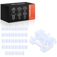 thumbnail image 1 of A-Premium 20PCS Nylon Roof Moulding Clip Retainer Compatible with BMW 320i, 328d, 328i, 328i xDrive, 330i, 330i xDrive, 335i, 335is, 340i, 428i, 435i, 440i Gran Coupe, ActiveHybrid 3, M3, 1 of 9