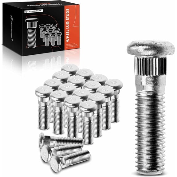 A-Premium 20Pcs M12-1.5 Wheel Studs Compatible with Honda CR-V Civic Accord Crosstour Odyssey Pilot Element Clarity Prelude HR-V Acura MDX TL RL TLX RDX