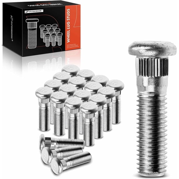 A-Premium 20Pcs M12-1.5 Wheel Studs Compatible with Honda CR-V Civic Accord Crosstour Odyssey Pilot Element Clarity Prelude HR-V Acura MDX TL RL TLX RDX