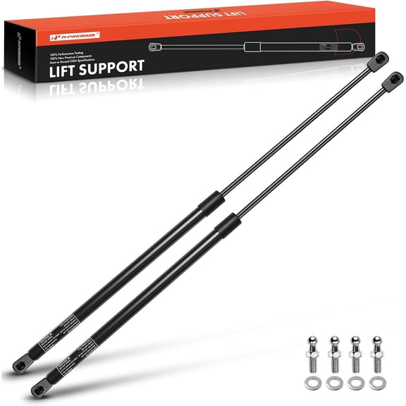 A-Premium 26.34 inch 150lb Universal Lift Supports Gas Spring Shock Struts Replacement for Toolbox Cabinets Sliding Window Storage Bed Bench Lids Basement Door 2-PC Set