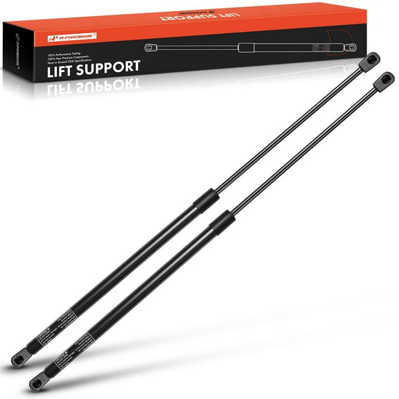 A-Premium 26.34 inch 150lb Universal Lift Supports Gas Spring Shock Struts Replacement for Toolbox Cabinets Sliding Window Storage Bed Bench Lids Basement Door 2-PC Set