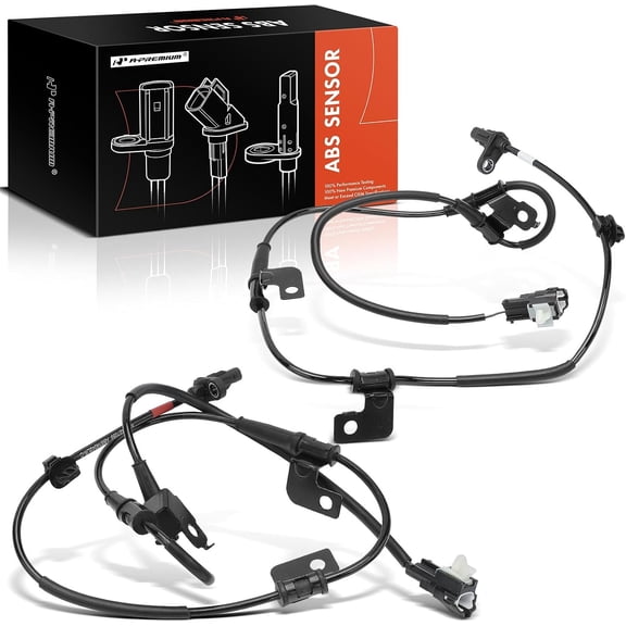 A-Premium 2PC Set ABS Wheel Speed Sensor Compatible with Hyundai Sonata 2012 2013 2014 2015 - Front Driver & Passenger Side