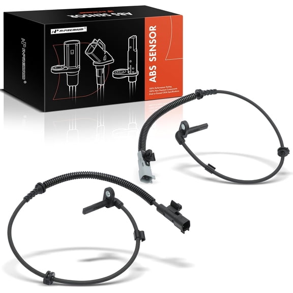 A-Premium 2PC Set Rear ABS Wheel Speed Sensor Compatible with Chevrolet Sonic 2012-2020 - Rear Driver and Passenger Side