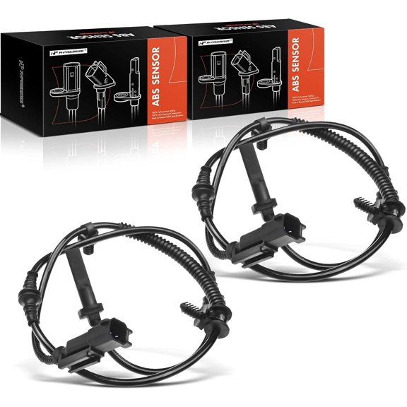 A-Premium 2PC Set Rear ABS Wheel Speed Sensor Fits for Ford Explorer 2013-2019 [Without Automated Parking Assist] - Rear Driver and Passenger Side