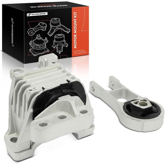 A-Premium 2PCS Engine Motor Mount and Torque Strut Mount Set Compatible with Jeep Cherokee 2014-2018 & Chrysler 200 2015-2017, 2.4L, Replace# 68240438AA, 68224909AD
