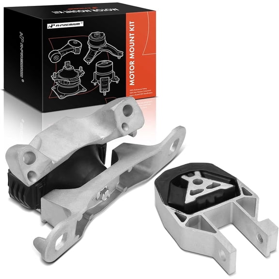 A-Premium 2PCS Engine Motor Mount and Torque Strut Mount Set Compatible with Volvo C70 2006-2013 2.5L, C30 2007-2011 2.4L 2.5L, C30 2012-2013 2.5L, S40 2004-2010 2.4L