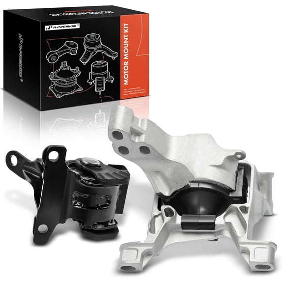 A-Premium 2PCS Engine Motor Mount and Transmission Mount Set Compatible with Mazda CX-5 2014-2016, 3 2014-2018, 6 2014-2017, 3 Sport 2014-2018, 2.5L, Replace# GHR939070A, GHR939070B