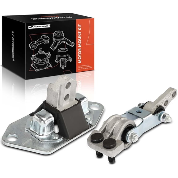 A-Premium 2PCS Engine Motor and Torque Strut Mount Kit Compatible with Volvo XC90 2003-2006, S60 2009, XC70 2003-2007, S80 2004-2006, V70 2001-2007, 2.3L 2.4L 2.5L, Replace# 9141402