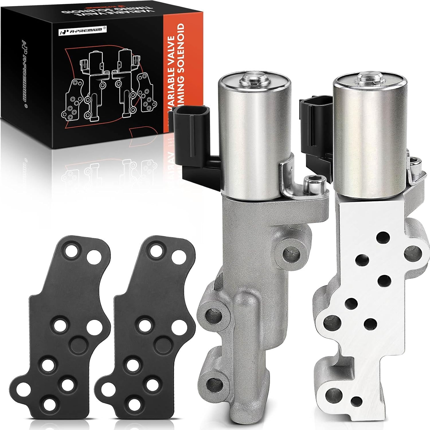 A-Premium 2PCS Engine Variable Valve Timing (VVT) Solenoid Left and ...