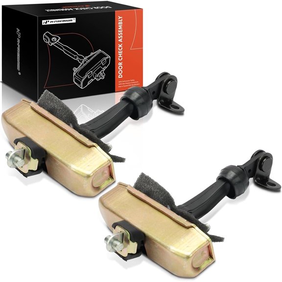 A-Premium 2PCS Front Driver & Passenger Side Door Check Strap Compatible with Ford, Lincoln Vehicles - F-150 F150 2004-2008, Mark LT 2006-2008