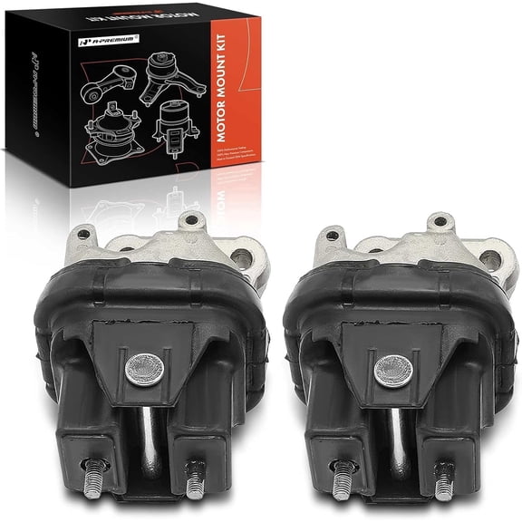 A-Premium Set of 2 Front Engine Motor Mount Kit Compatible with Dodge Charger 2006-2010 5.7L, Charger/Magnum 2007 6.1L, Challenger & Chrysler 300 2005-2010 5.7L, 300 2005/2007 6.1L, RWD Only