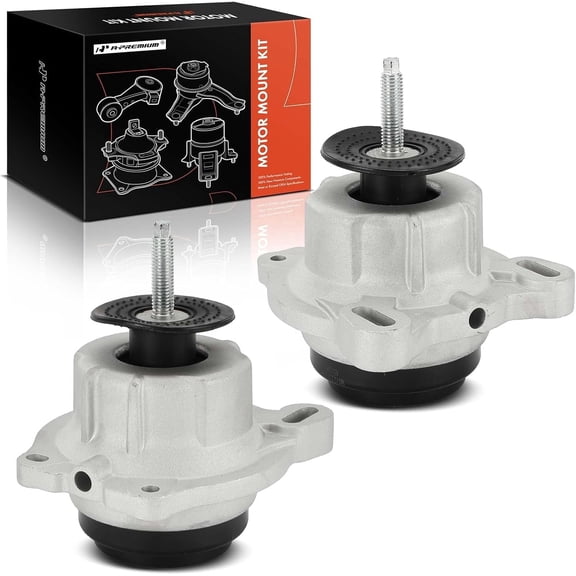 A-Premium 2PCS Front Engine Motor Mount Kit Compatible with Ford Transit-150 Transit150, Transit-250 Transit250, Transit-350 Transit350, Transit-350 HD, 2015-2019, 3.2L 3.5L 3.7L, Replace# CK4Z6096B