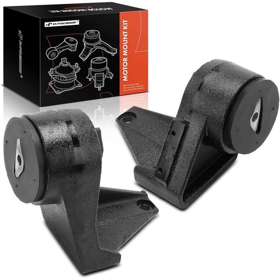 A-Premium 2PCS Front Left and Right Engine Motor Mount Kit Compatible with Dodge Ram 2500, Ram 3500, 1994-1998, 5.9L, Diesel, Replace# 52018237, 52018236