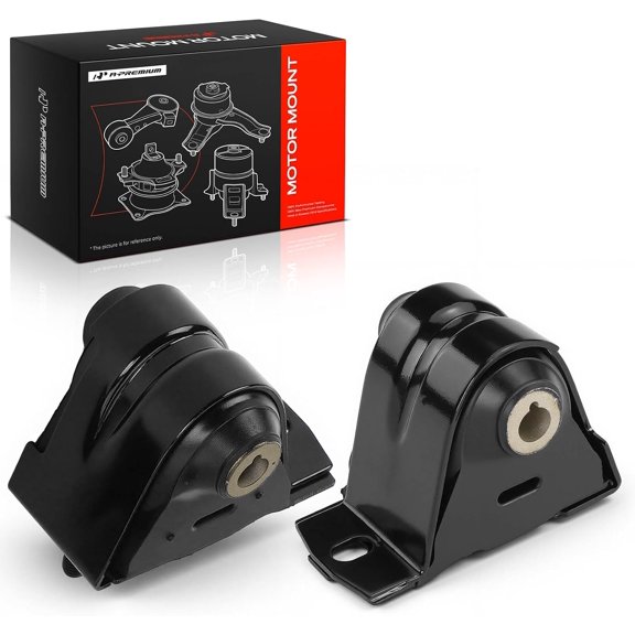 A-Premium 2PCS Front Left and Right Engine Motor Mount Kit Compatible with Jeep Wrangler, TJ 1997 1998 1999 2000 2001 2002 2003 2004 2005 2006, 2.4L 2.5L 4.0L, Replace# 52019276AB, 52019276AC