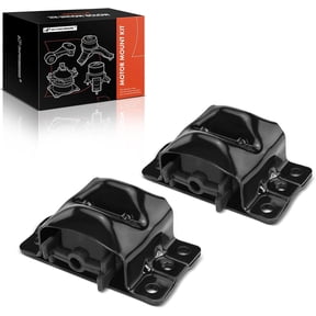 A-Premium 2PCS Front Left Right Engine Motor Mount Set Compatible with Chevrolet Malibu Impala Camaro C10 C20 Suburban Blazer Caprice & GMC C15 C2500 Jimmy K1500 P3500 & Buick & Cadillac & Oldsmobile
