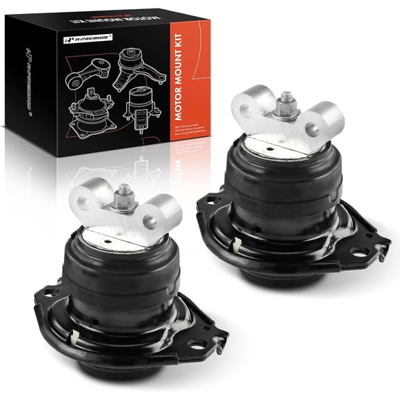 A-Premium 2PCS Front Left and Right Engine Motor Mount Set Compatible with Dodge Charger 2011-2022, Durango 2011-2012, Challenger 2011-2022 & Chrysler 300 2011-2022, 3.6L 5.7L, Replace# 4726030AH