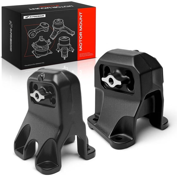 A-Premium 2PCS Front Left and Right Engine Motor Mount Set Compatible with Dodge Ram 1500 Ram 2500 2002 2003 2004 2005 4.7L RWD Replace# 52020602AC 52020603AB
