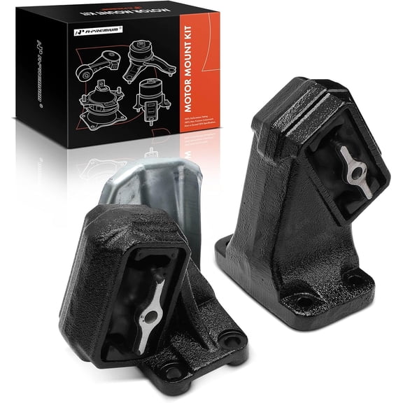 A-Premium 2PCS Front Left and Right Engine Motor Mount Set Compatible with Ram 2500 3500 2013-2018 6.7L