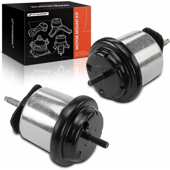 A-Premium 2PCS Front and Rear Engine Motor Mount Kit Compatible with GMC Acadia 2007-2008 & Buick Enclave 2008-2008 & Saturn Outlook 2007-2008, 3.6L, Replace# 25857745, 15934594