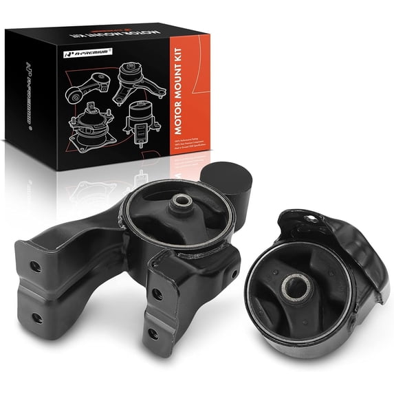 A-Premium 2PCS Front and Rear Engine Motor Mount Kit Compatible with Kia Forte 2010-2013, Forte Koup 2010-2013, Forte5 2012-2013, Automatic Transmission