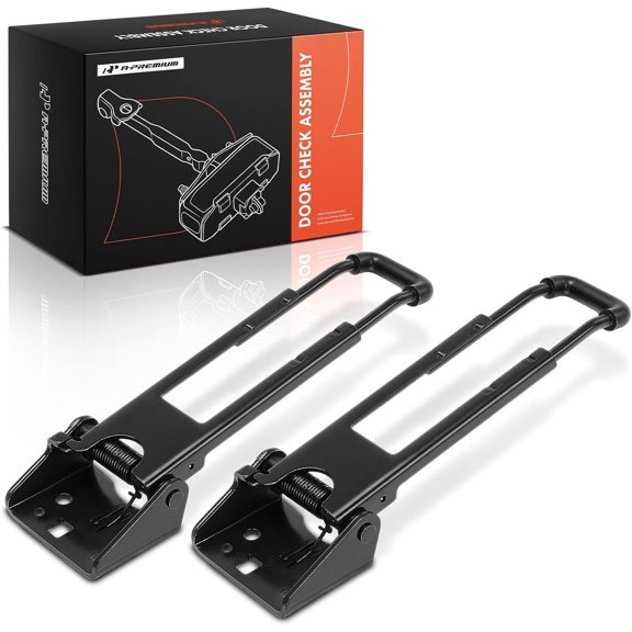 A-Premium 2PCS Rear Cargo Door Check Strap Stopper Compatible with Freightliner Sprinter 2500 3500 2002-2006 & Dodge Sprinter 2500 3500 2003-2006