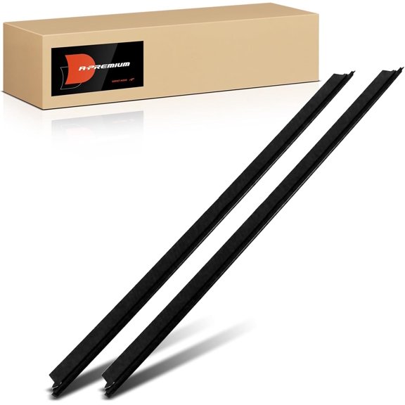 A-Premium 2PCS Rear Left and Right Outer Window Molding Trim Weather Stripping Kit Compatible with Chevrolet & GMC Models - Silverado 1500 HD 2500 HD 3500 Tahoe C1500 Suburban Blazer Sierra Yukon