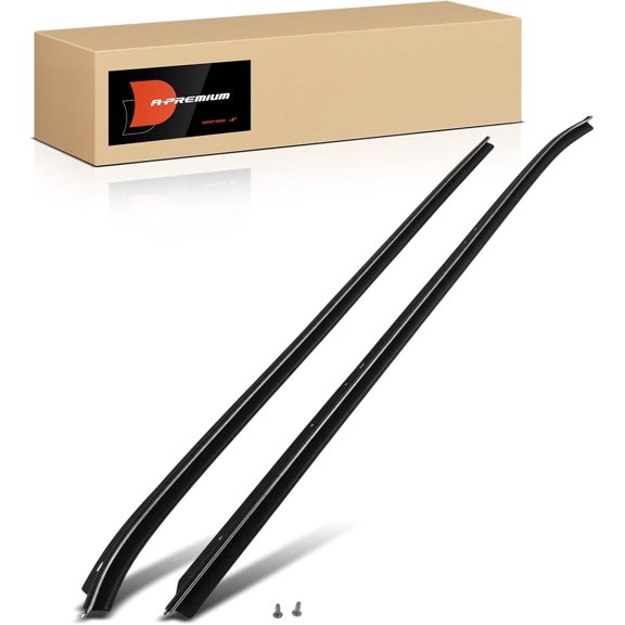 A-Premium 2PCS Window Molding Trim Weather Stripping Kit Compatible with Chevrolet Camaro 1970-1981 & Pontiac Firebird 1970-1981