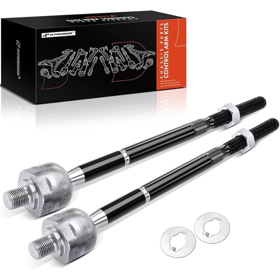 A-Premium 2 x Front Inner Tie Rod Ends, Compatible with Ford Explorer 11-17, Police Interceptor Sedan 13-19, Police Interceptor Utility 13-16, Special Service Police Sedan 14-18, Lincoln MKT 13-19