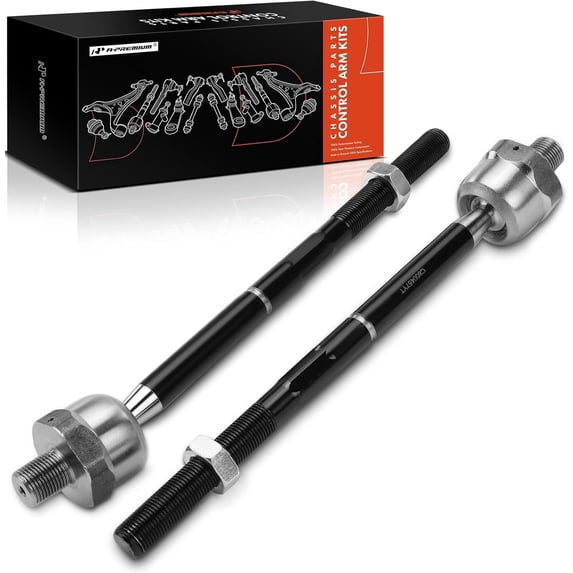 A-Premium 2Pcs Front Inner Tie Rod End Kit Compatible with Ford Expedition 2007-2014, F-150 2009-2014 & Lincoln Navigator 2007-2014