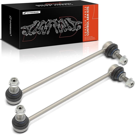 A-Premium 2Pcs Front Left and Right Stabilizer Bar End Links Compatible with Smart Fortwo 2008-2016
