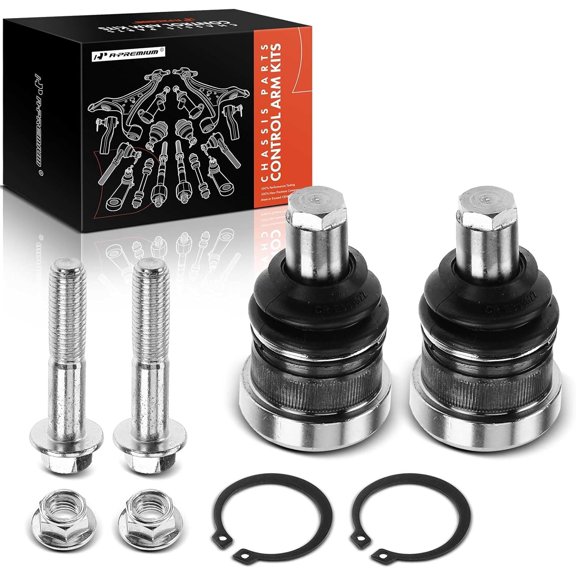 A-Premium 2 x Front Lower Ball Joint Compatible with Dodge Caravan Charger Daytona Lancer Neon Omni Spirit Shadow & Chrysler New Yorker Pt Cruiser Town & Country Laser
