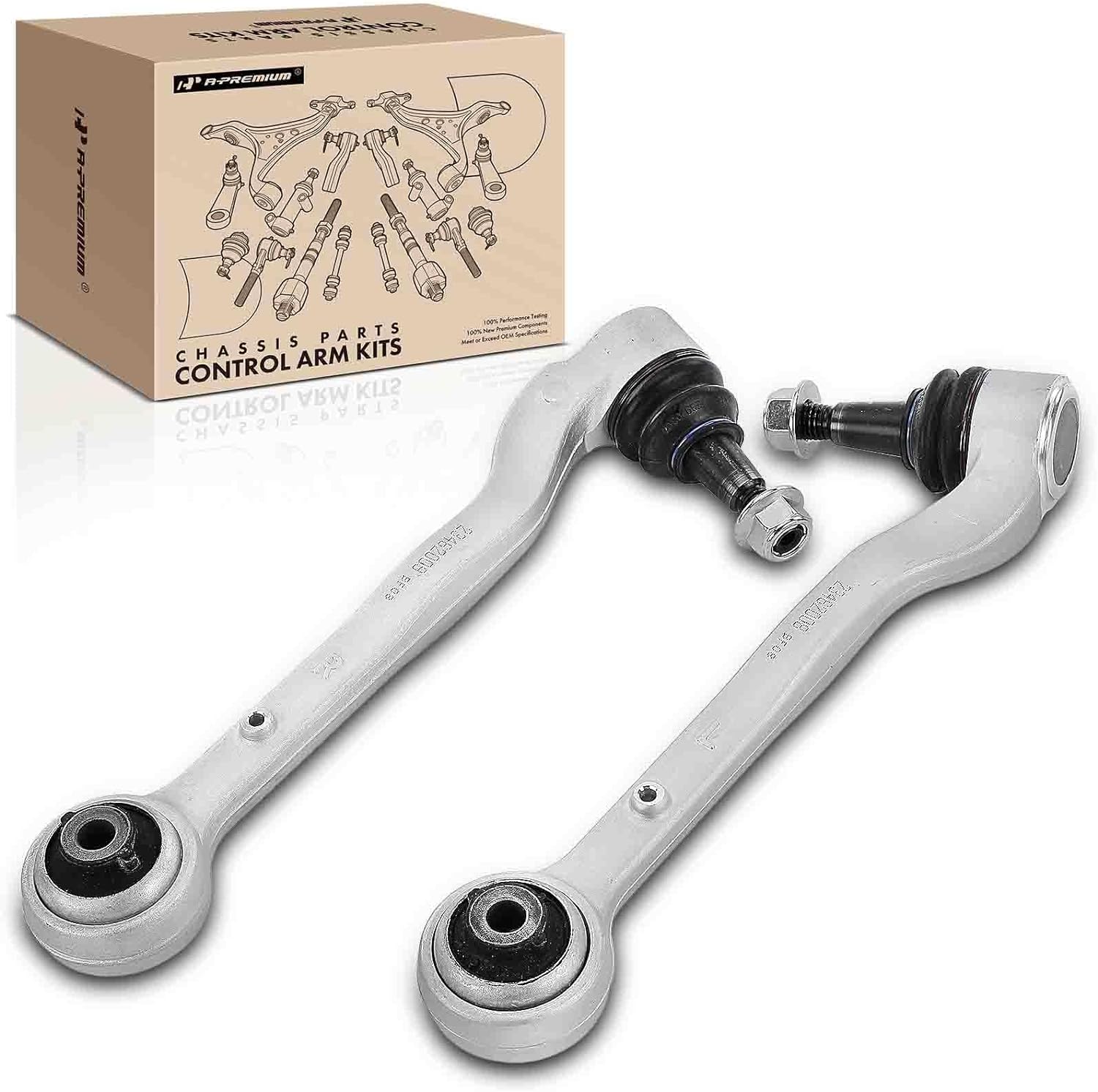 A-Premium Front Right Lower Rearward Control Arm with Ball Joint Compatible with Cadillac ATS 2013-2019, CT4 2020-2022, RWD A-Premium Front Right Lower Rearward Control Arm with Ball Joint Compatible with Cadillac ATS 2013-2019, CT4 2020-2022, RWD