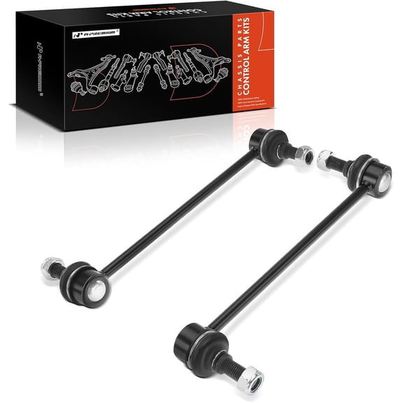 A-Premium 2Pcs Front Steering Sway Bar Link Stabilizer Link Kit Compatible with Saab 9-5 1999-2009 Saturn L100 2001-2002 L200 2001-2003 L300 2001-2005 LS LS1 LS2 LW1 LW2 2000 LW200 LW300