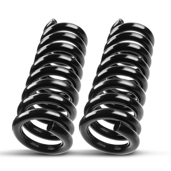 A-Premium 2Pcs Front Suspension Coil Spring Set Compatible with Chevrolet Express 3500 2003 2004 2005 2006 4.8L 5.3L 6.0L, Driver and Passenger Side, Replace# 15120848