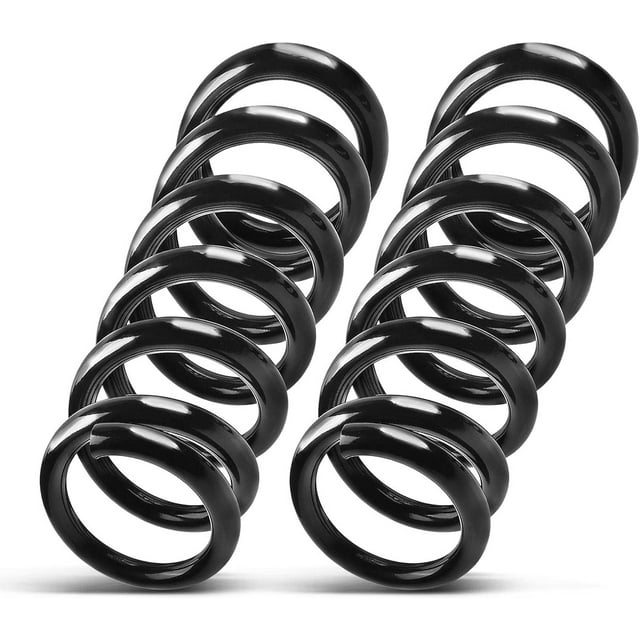 APremium 2Pcs Front Suspension Coil Spring Set Compatible with