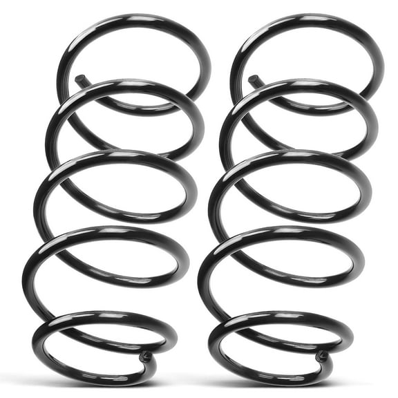 A-Premium 2Pcs Front Suspension Coil Spring Set Compatible with Ford Mustang 2011 2012 2013 2014 3.7L 5.0L, Driver and Passenger Side, Replace# AR3Z5310A, BR3Z5310A