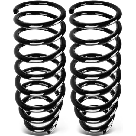 A-Premium 2Pcs Front Suspension Coil Spring Set Compatible with Hyundai Sonata 1999-2005 & Kia Optima 2001-2006 2.4L 2.5L 2.7L, Driver and Passenger Side