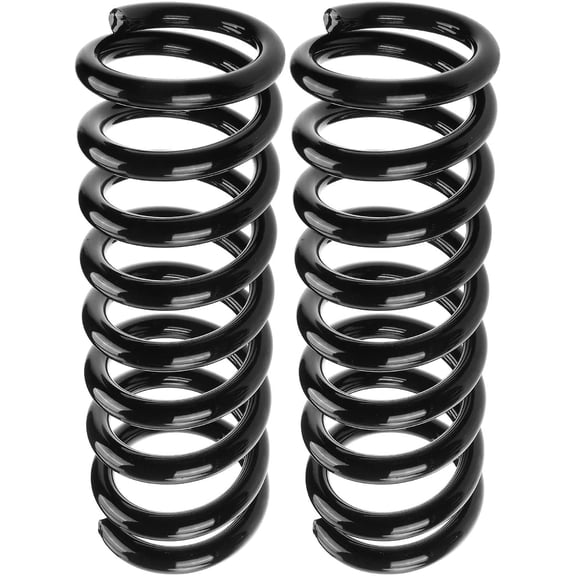 A-Premium 2Pcs Front Suspension Coil Spring Set Compatible with Jeep Commander 2006 2007 2008 2009 2010 4.7L 5.7L 4WD, Driver and Passenger Side, Replace# 52124203AB