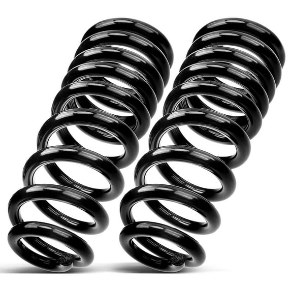A-Premium 2Pcs Front Suspension Coil Spring Set Compatible with Ford E-150 Econoline Super Duty E-250 E-350 Club Wagon